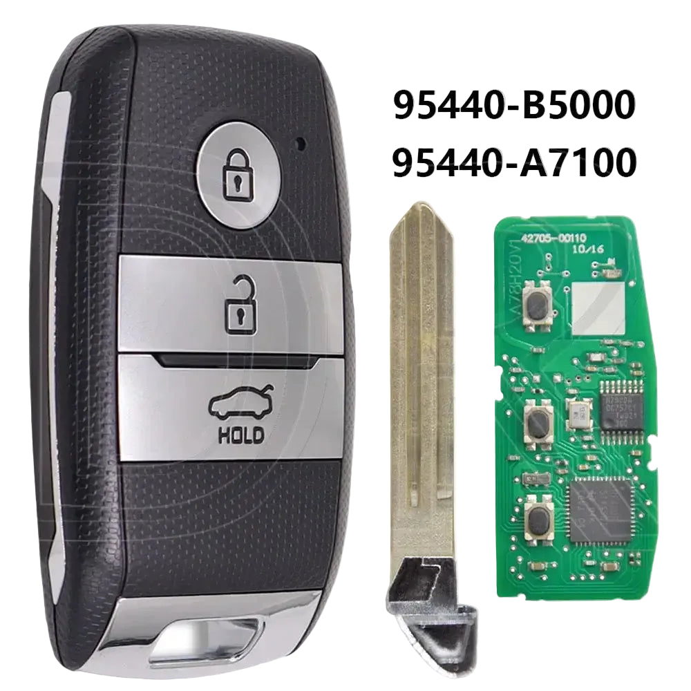 Great 8A Chip 315/433MHz 95440-A7000/7100/7500 Proximity Car Remote Control Key For Kia K3 Forte 2013-2016 - A7100