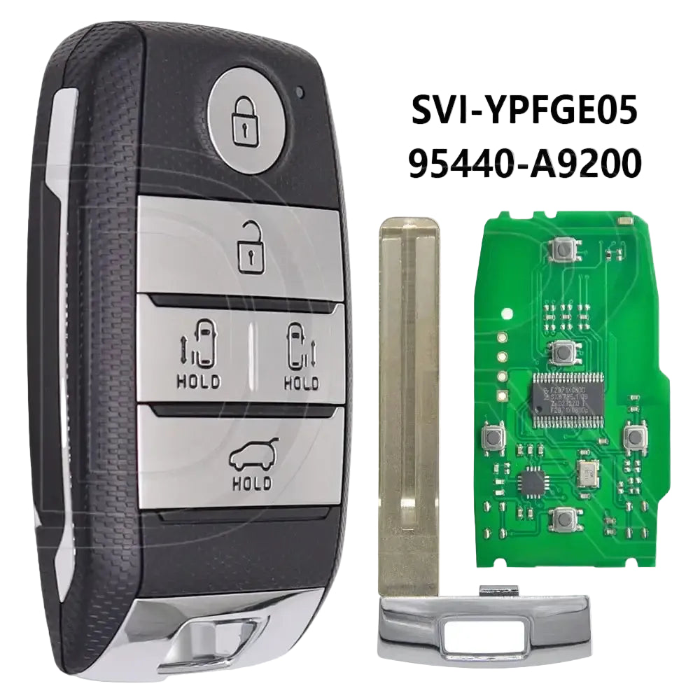 Great ID47 Chip 95440-A9100/A9200/A9300 433MHz Proximity Car Remote Control Key For Kia Carnival Sedona 2016 -2021