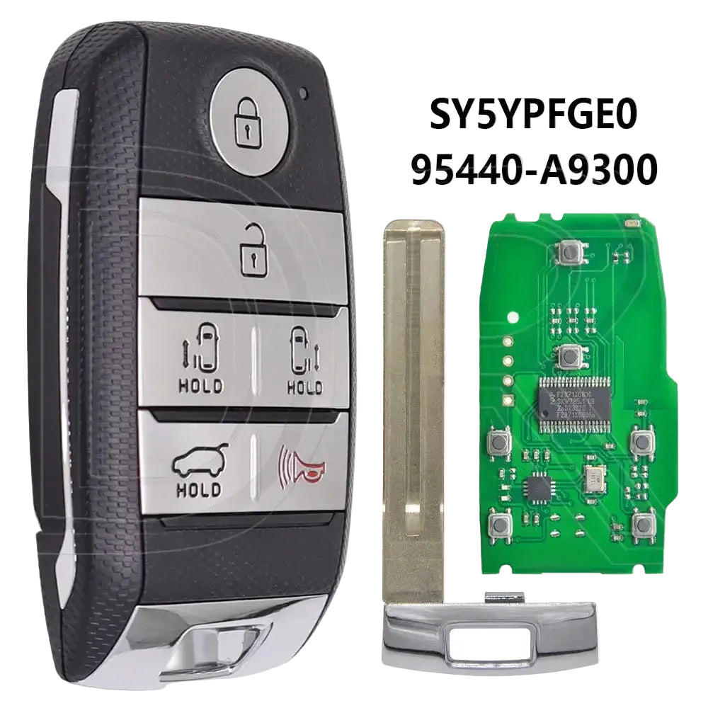 Great ID47 Chip 95440-A9100/A9200/A9300 433MHz Proximity Car Remote Control Key For Kia Carnival Sedona 2016 -2021