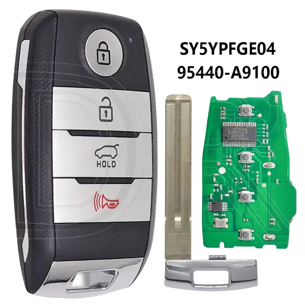 Great ID47 Chip 95440-A9100/A9200/A9300 433MHz Proximity Car Remote Control Key For Kia Carnival Sedona 2016 -2021