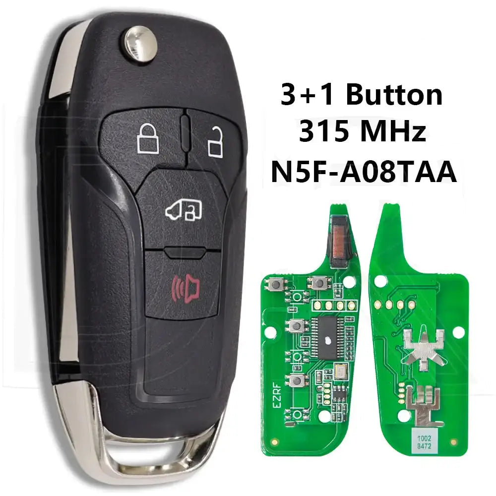Great ID49 Chip 315/433/868/902MHz Car Remote Key For Ford Escort Transit Explorer Fusion Ranger Raptor F150 F250 F350