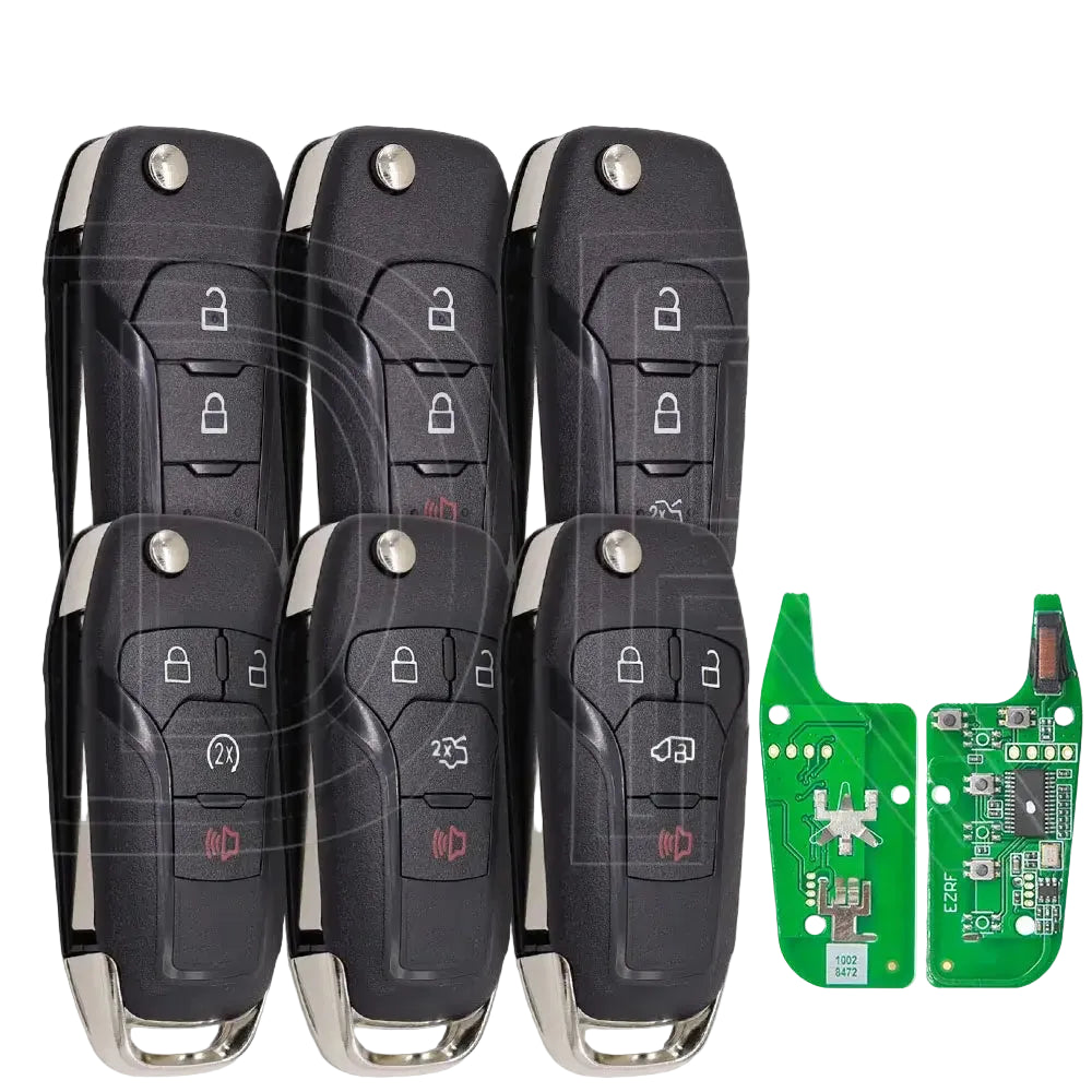 Great ID49 Chip 315/433/868/902MHz Car Remote Key For Ford Escort Transit Explorer Fusion Ranger Raptor F150 F250 F350