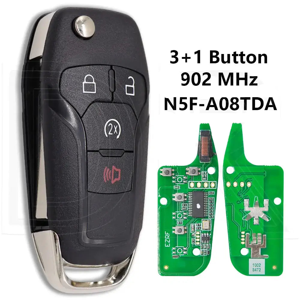 Great ID49 Chip 315/433/868/902MHz Car Remote Key For Ford Escort Transit Explorer Fusion Ranger Raptor F150 F250 F350