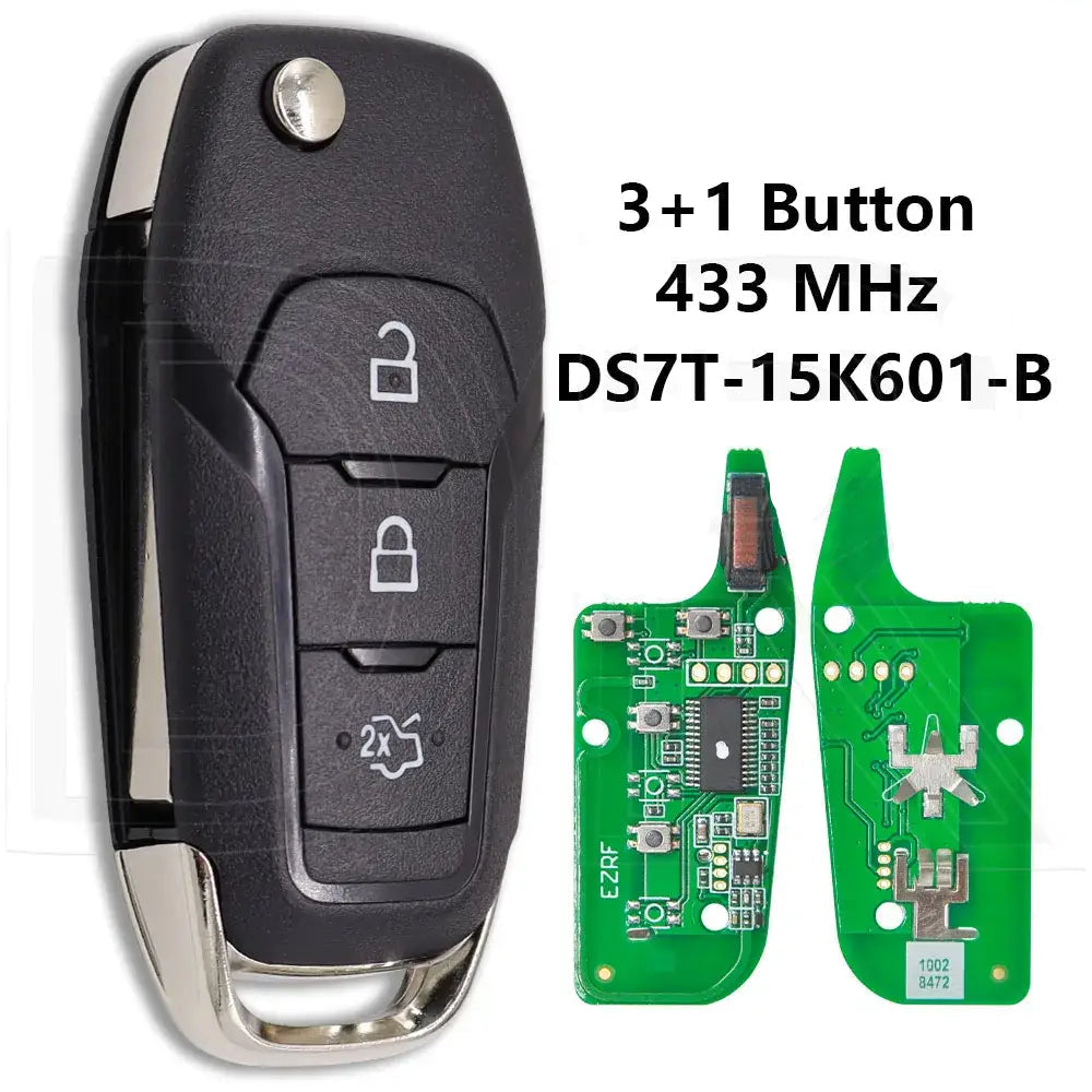 Great ID49 Chip 315/433/868/902MHz Car Remote Key For Ford Escort Transit Explorer Fusion Ranger Raptor F150 F250 F350