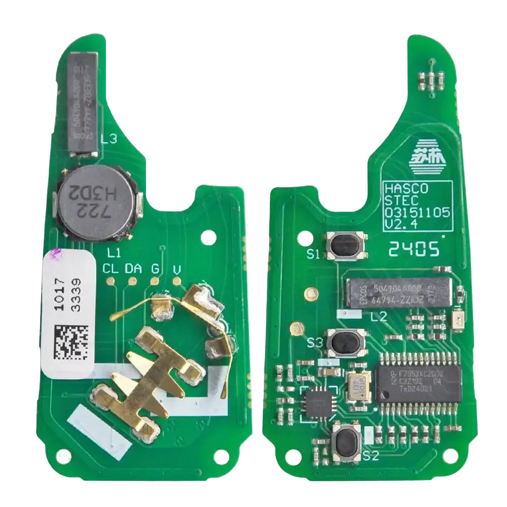 Great Original PCB ID47 PCF7953X A1X05 Chip 433MHz Keyless Go Car Remote Key For Morris Garage MG MG5 ZS MG6 HS 2017
