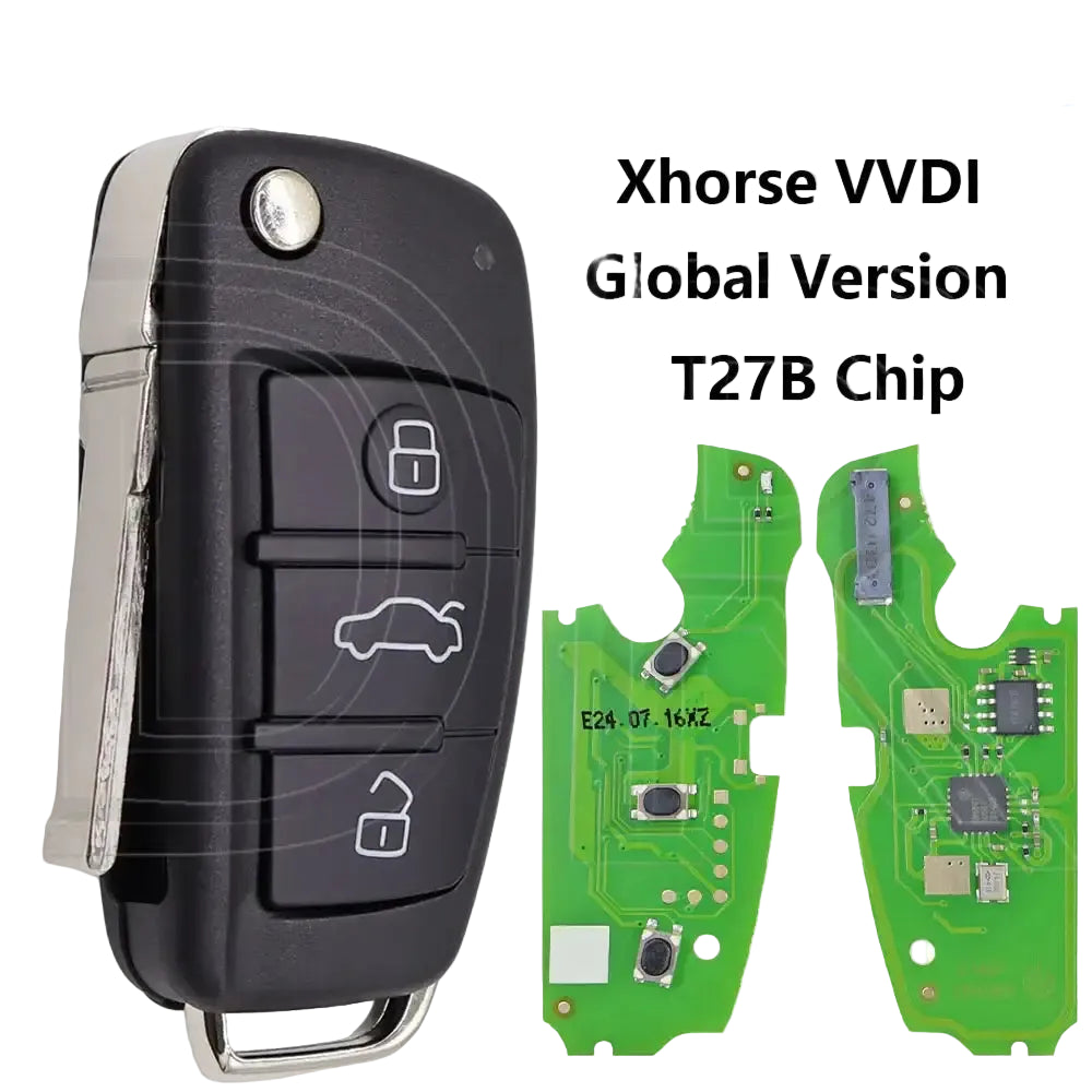 Great VVDI Xhorse Global Version XZADM1EN Audi Style Universal Flip Car Remote Control Key For Audi VW Volkswagen Skoda