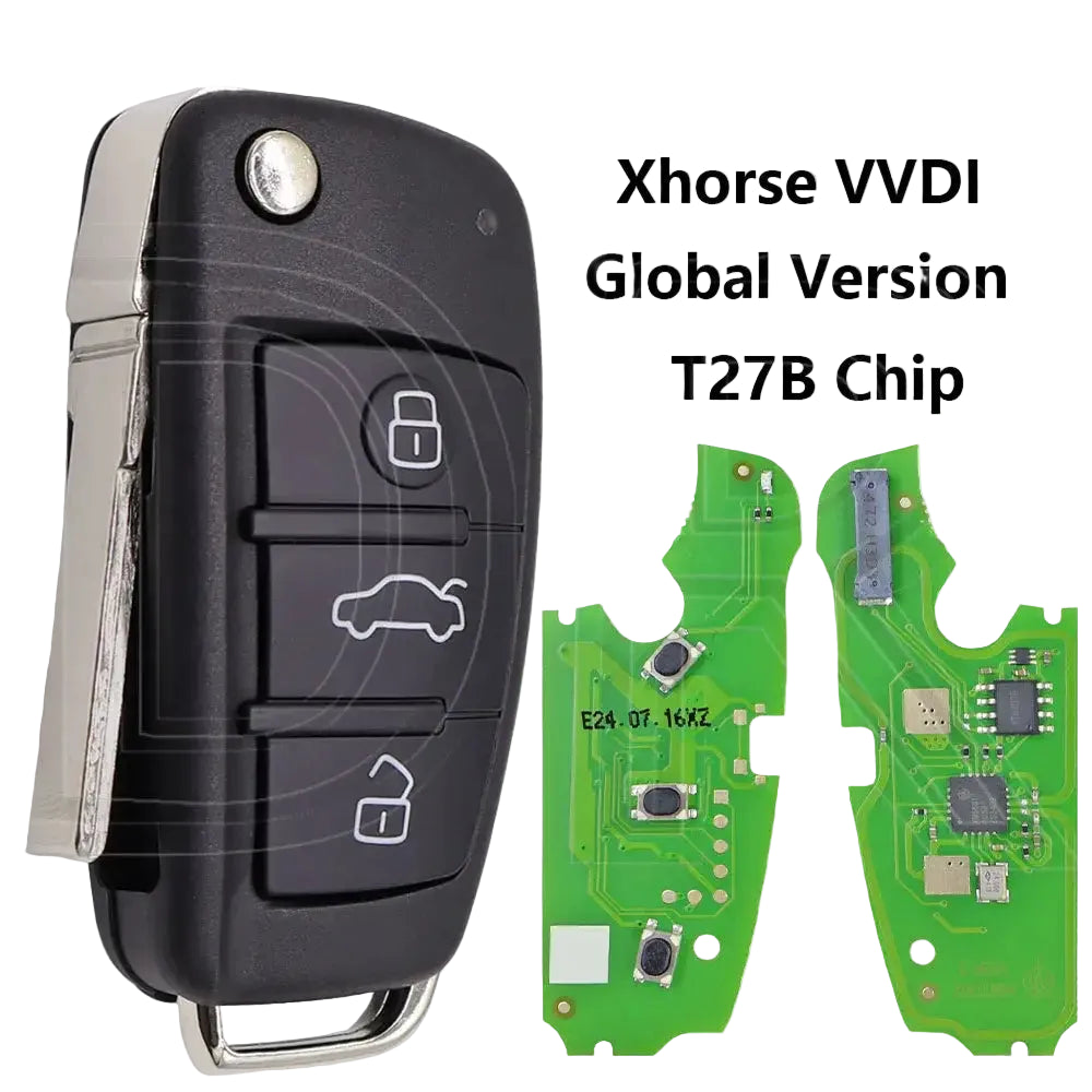 Great VVDI Xhorse Global Version XZADM1EN Audi Style Universal Flip Car Remote Control Key For Audi VW Volkswagen Skoda