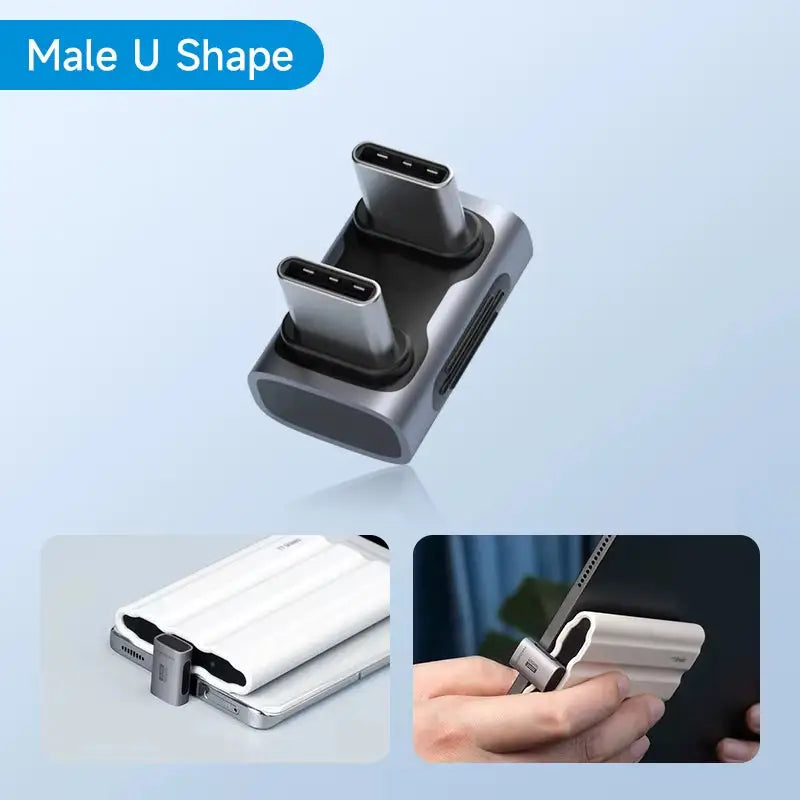 Hagibis 240W USB-C to USB-C Adapter - Male U Shape