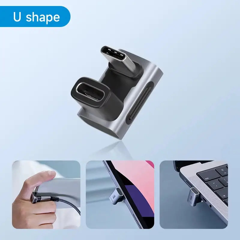 Hagibis 240W USB-C to USB-C Adapter - U Shape