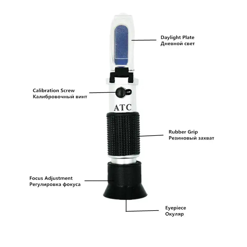 Handheld 2-in-1 Refractometer (available in with or without box) - HBC