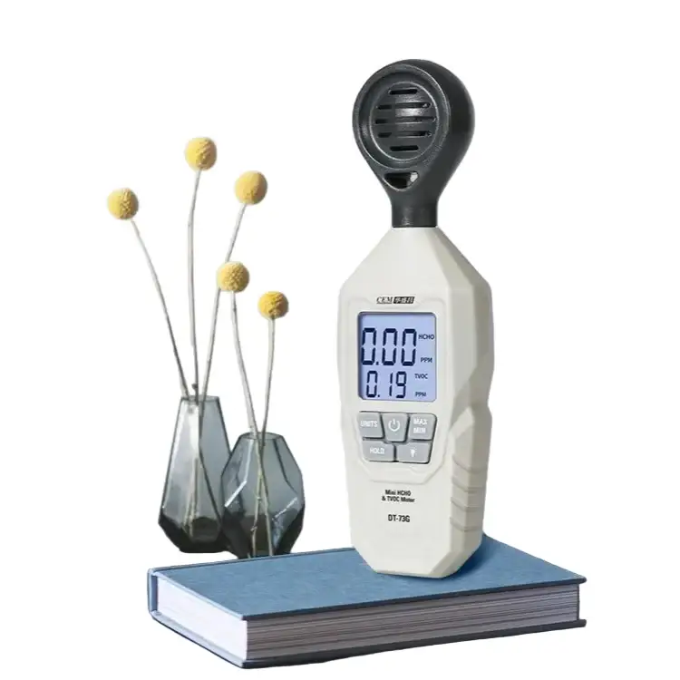 Handheld TVOC & HCHO Air Quality Tester (2-in-1) - White / Air Quality Tester - HBC