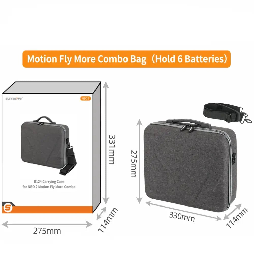 Hard PU Carrying Case for DJI Neo 2 (4 types of case available) - HBC