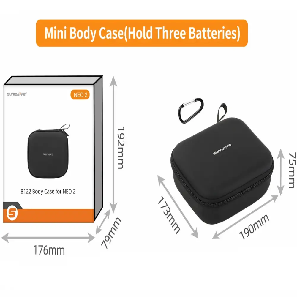 Hard PU Carrying Case for DJI Neo 2 (4 types of case available) - HBC