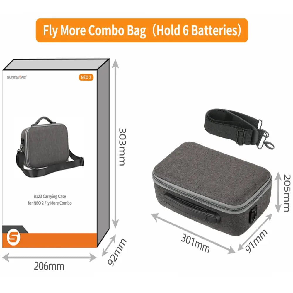 Hard PU Carrying Case for DJI Neo 2 (4 types of case available) - HBC