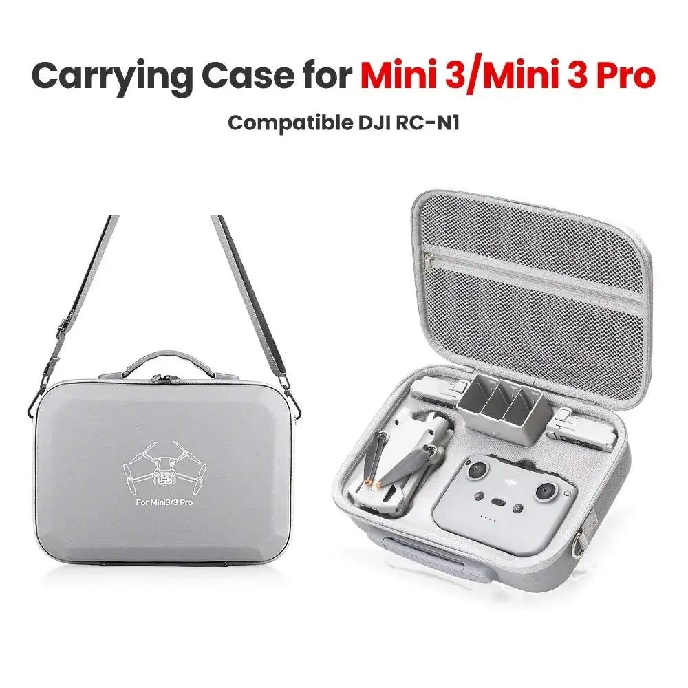 Hard Shell Carrying Case for DJI Mini 3/3 Pro - Bag(RC-N1) No Screen / Carrying Case - HBC