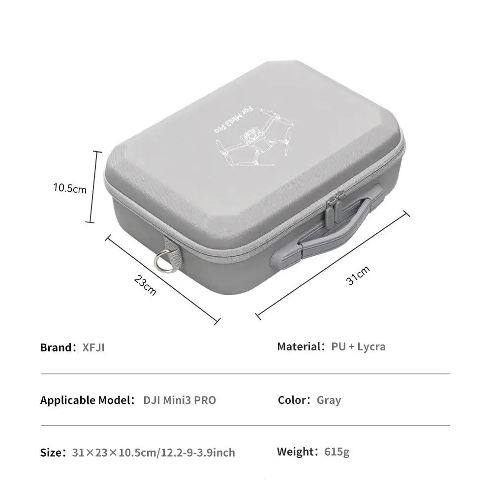 Hard Shell Carrying Case for DJI Mini 3/3 Pro - HBC
