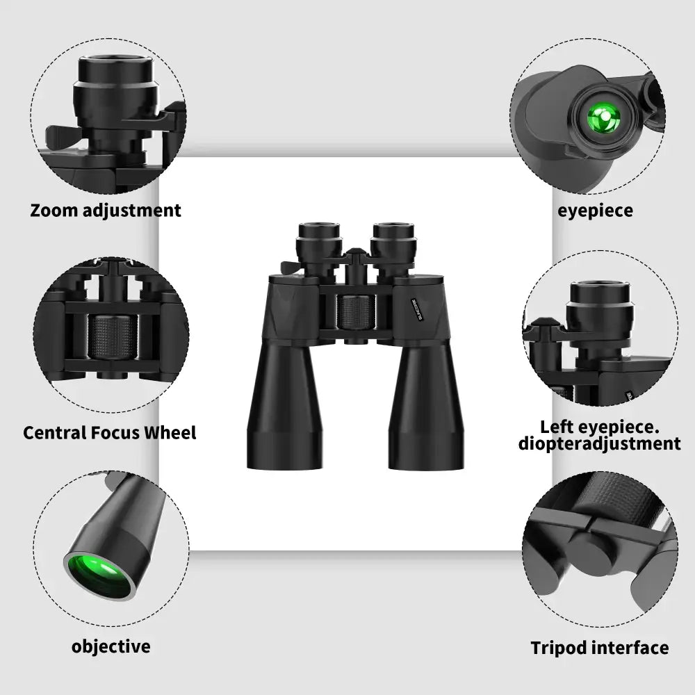 HD Binoculars With High Magnification - SS