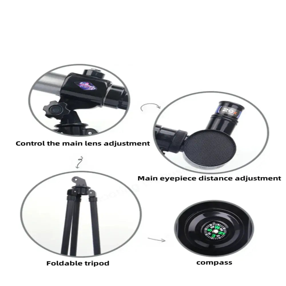 HD High-Magnification Telescope - SS