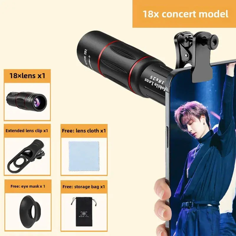 HD Monocular Telescope - HSDT-GRT18X - 9eight5