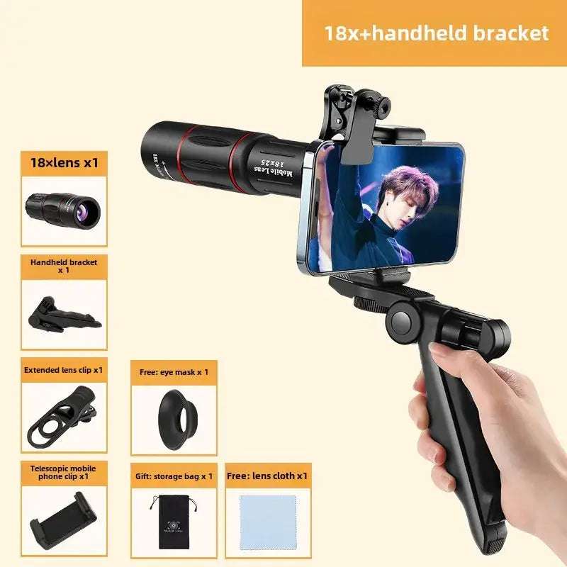 HD Monocular Telescope - HSDT-GRT18X-Set - 9eight5