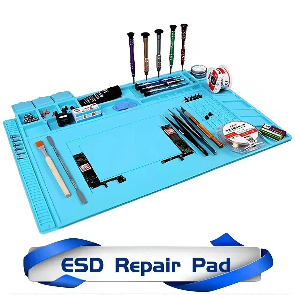 Heat-Resistant Magnetic Silicone Repair Mat (ESD Safe) (different models available) - HBC