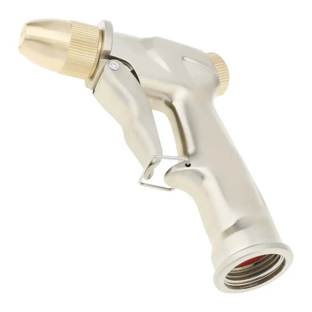 Heavy-Duty Brass Garden Sprayer with Adjustable Nozzle (2 types of models available) - Grey short Mouth - SS