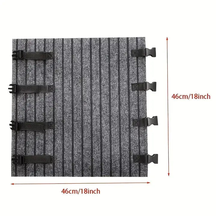 Heavy-Duty Non-Slip RV Step Mat - Carpet - HBC