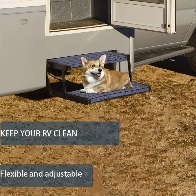 Heavy-Duty Non-Slip RV Step Mat - Carpet - HBC