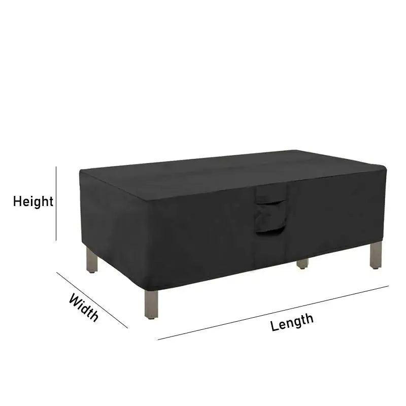 Heavy-Duty Outdoor Garden Furniture Cover – Waterproof Windproof Anti-UV Protection (various sizes available)