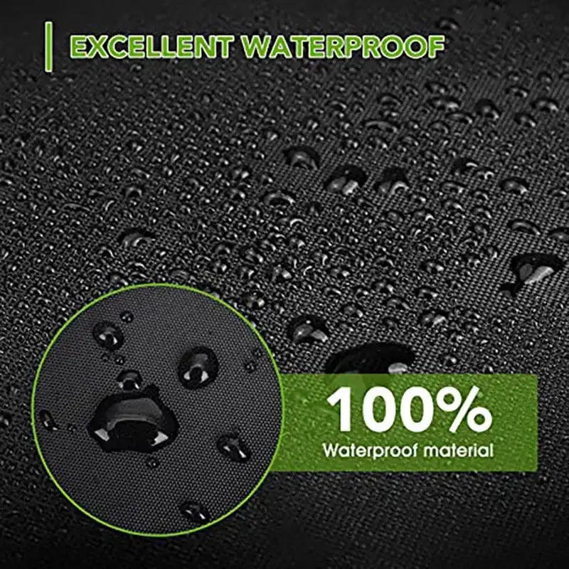 Heavy-Duty Waterproof Patio Furniture Cover – Square Design (Black) - SS