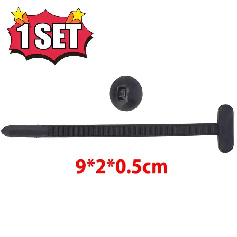 Heavy Duty Zip Ties Nylon Self Locking Cable Ties Buckle With Pin Button Car Repair Fastening Straps For Home Office