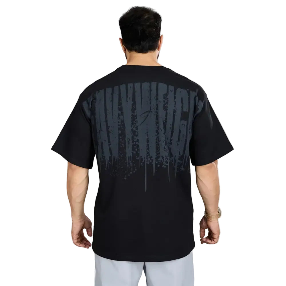 Heavyweight Oversized T-shirt Black - Tshirts