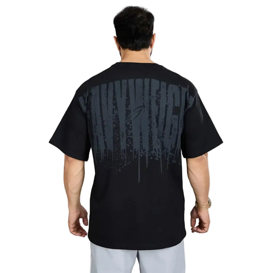 Heavyweight Oversized T-shirt Black - Tshirts
