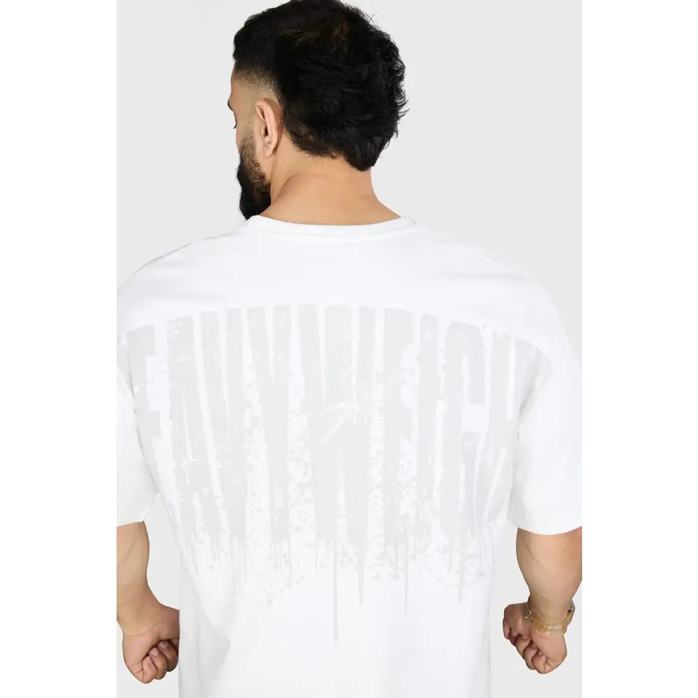 Heavyweight Oversized T-shirt White - Tshirts