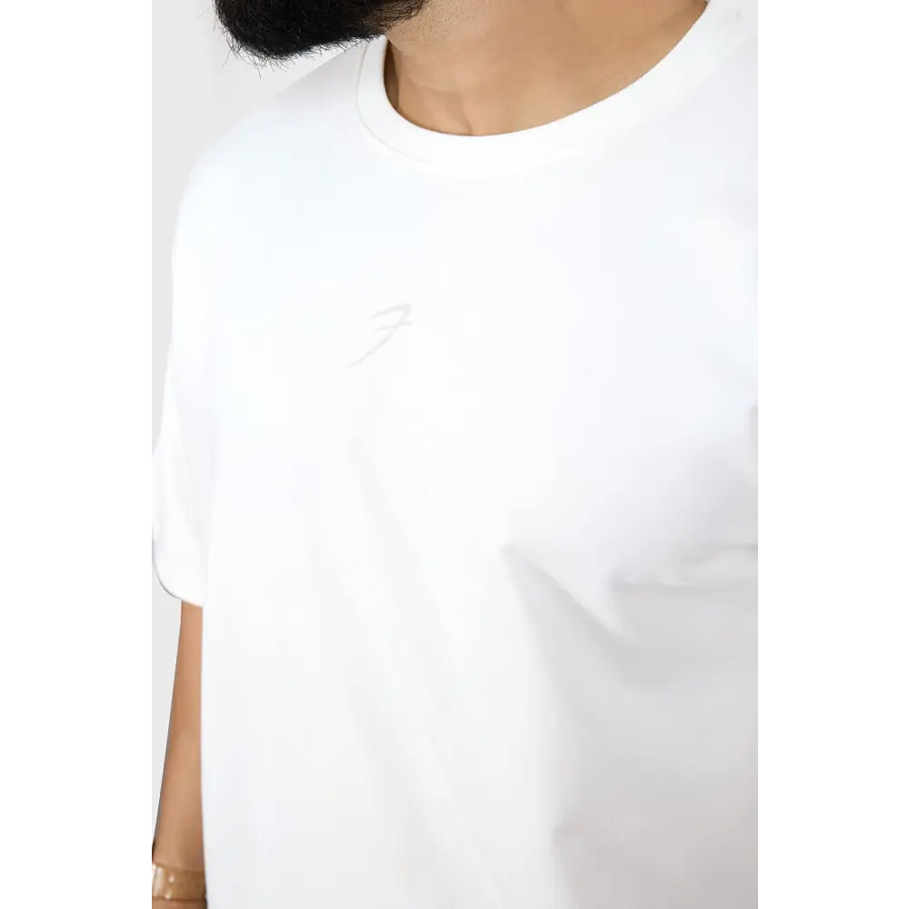 Heavyweight Oversized T-shirt White - Tshirts