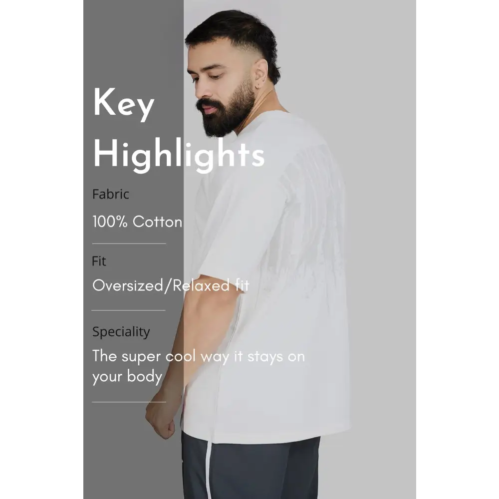 Heavyweight Oversized T-shirt White - Tshirts