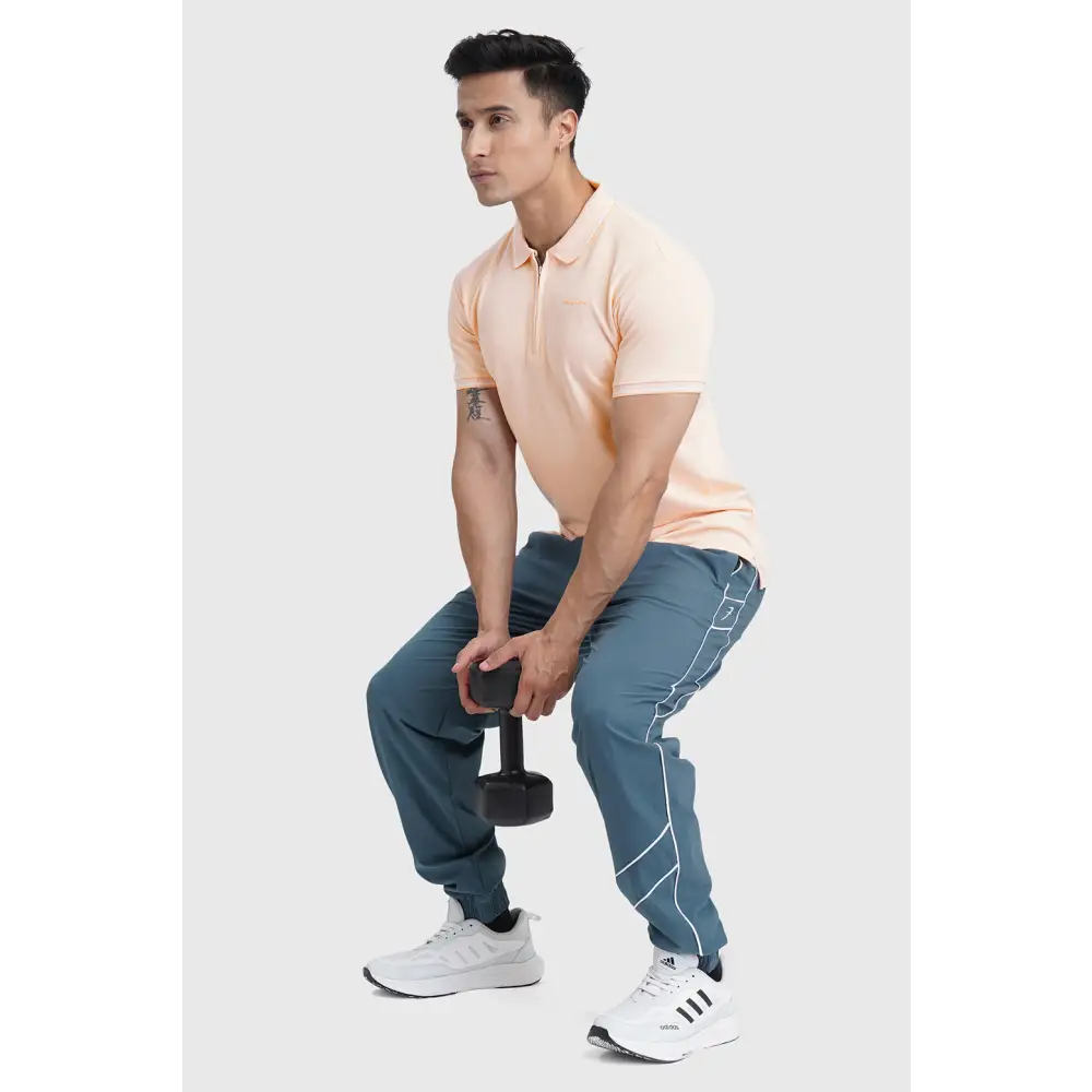 Heritage Polo T-shirt Peach - Tshirts