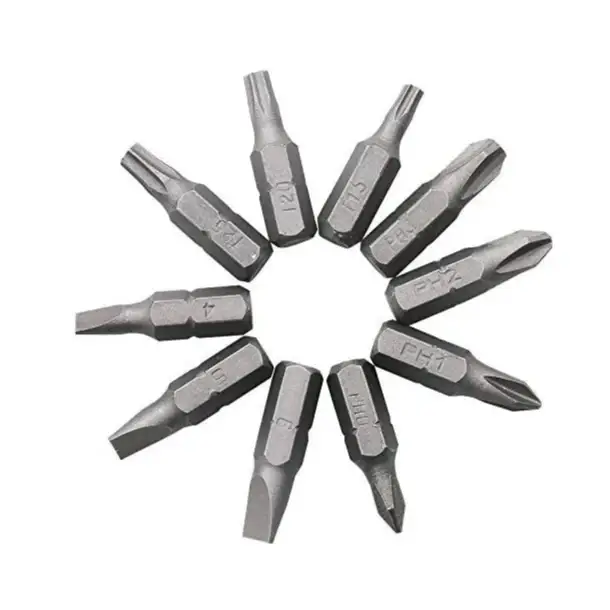 Hex Bit Set for Electric Drills (10Pcs) - HBC