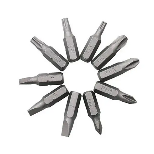 Hex Bit Set for Electric Drills (10Pcs) - HBC