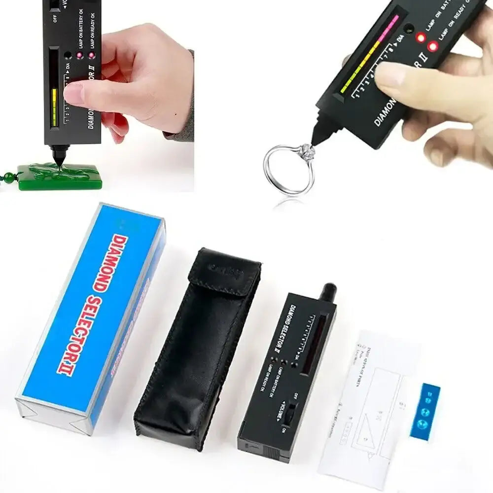 High Accuracy Diamond Tester Pen – Professional Jewlery Selector for Beginners & Experts - SS