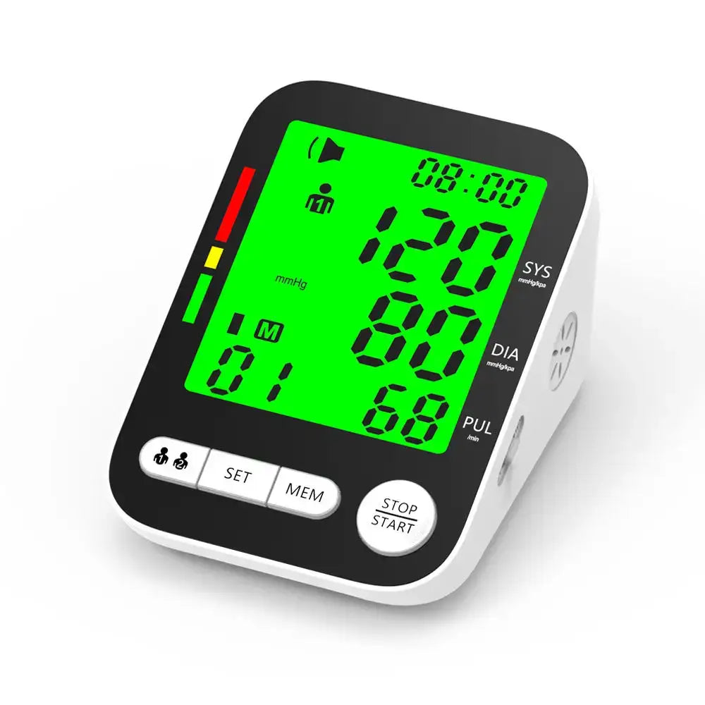 High-Accuracy Digital Sphygmomanometer – Arm Blood Pressure Monitor - Bp Monitors - HBC