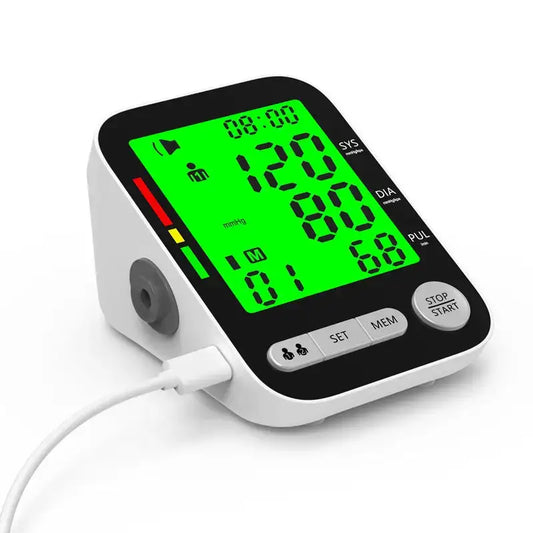 High-Accuracy Digital Sphygmomanometer – Arm Blood Pressure Monitor - Bp Monitors - HBC