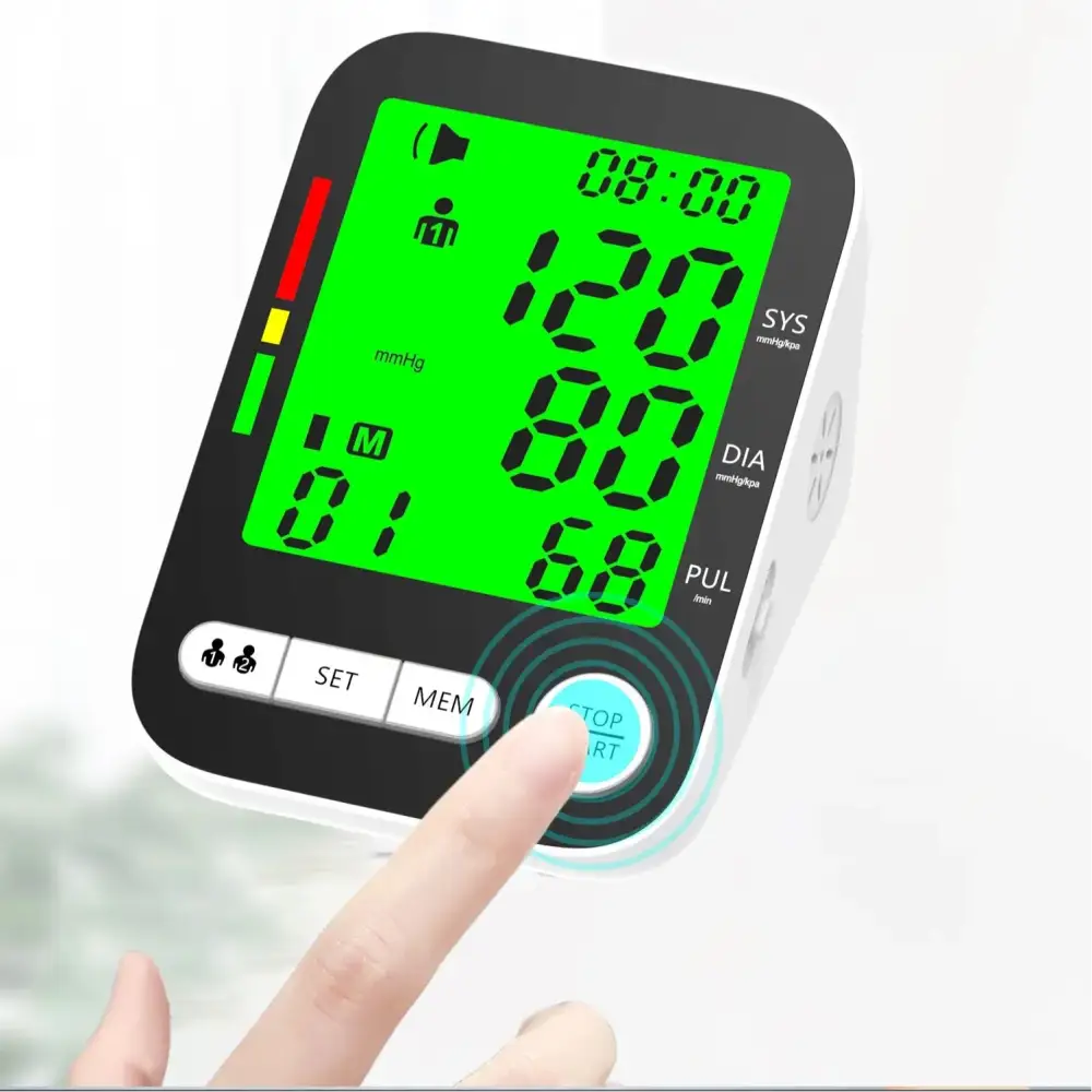 High-Accuracy Digital Sphygmomanometer – Arm Blood Pressure Monitor - Bp Monitors - HBC