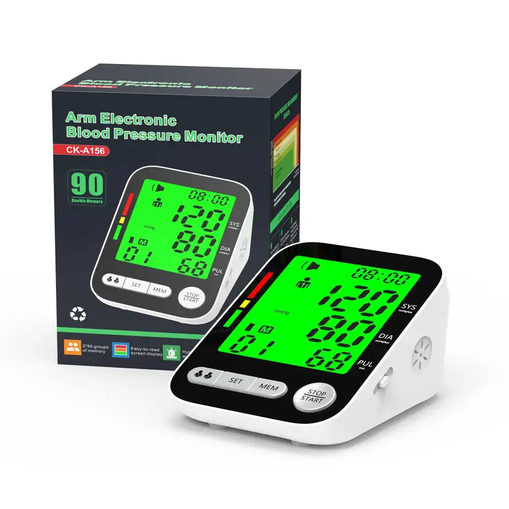 High-Accuracy Digital Sphygmomanometer – Arm Blood Pressure Monitor - Bp Monitors - HBC