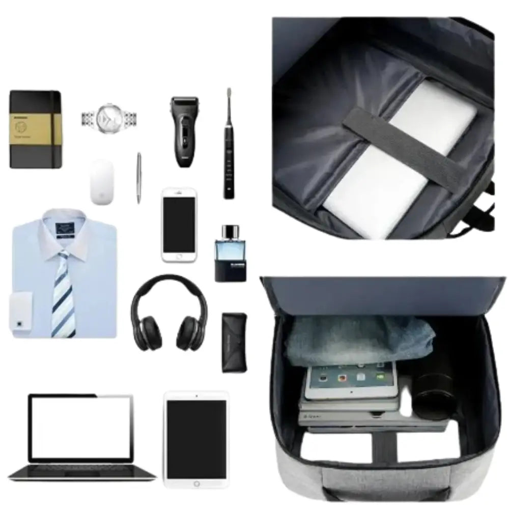 High-Capacity Waterproof Laptop Bag - 9eight5