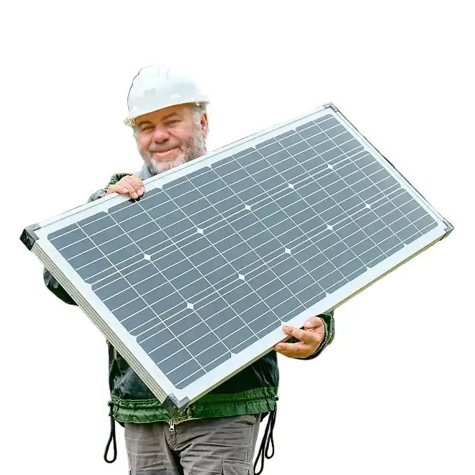 High-Efficiency 18V Rigid Solar Panel 1000–3000W (different sets available) - SS
