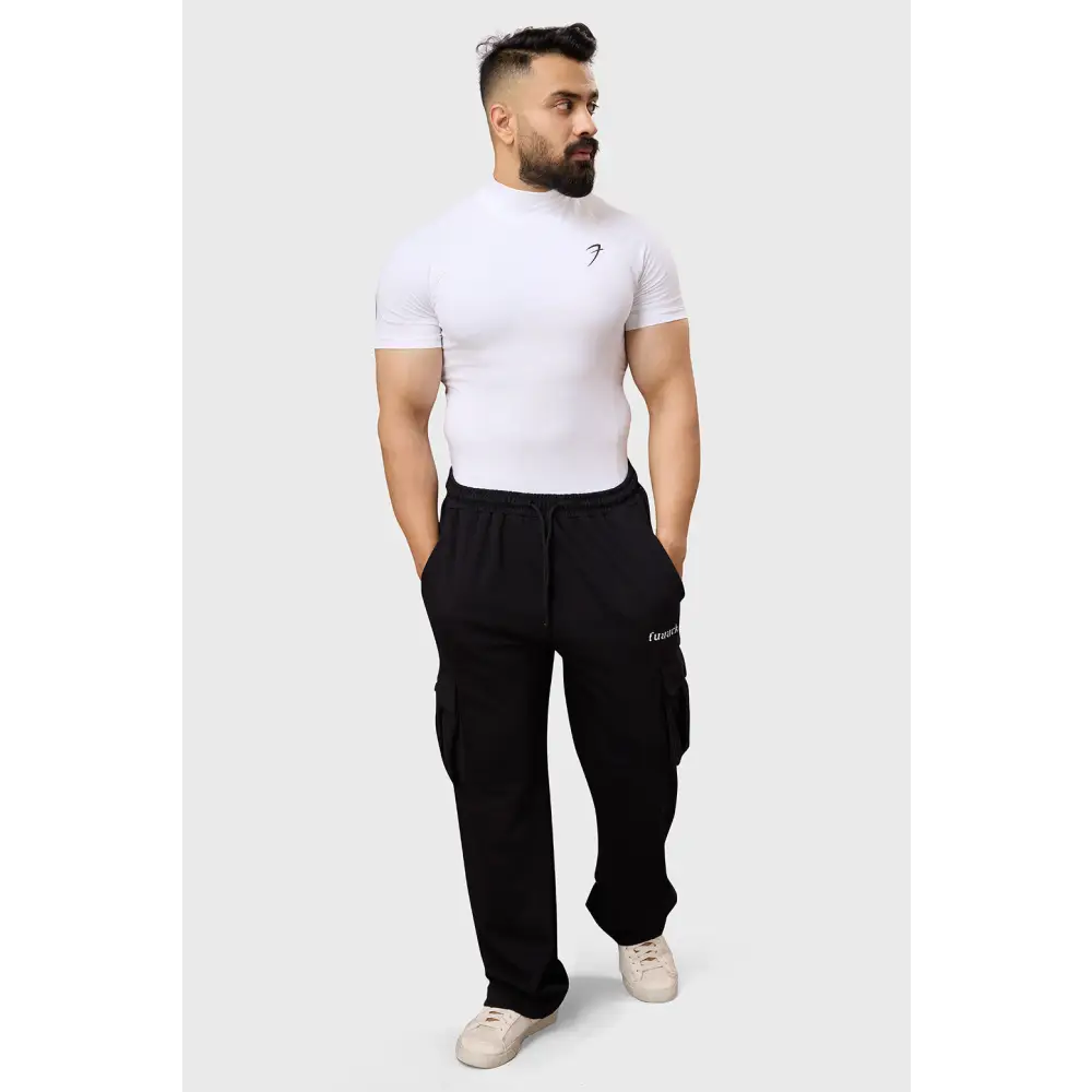 High Neck Compression T-shirt White - Tshirts