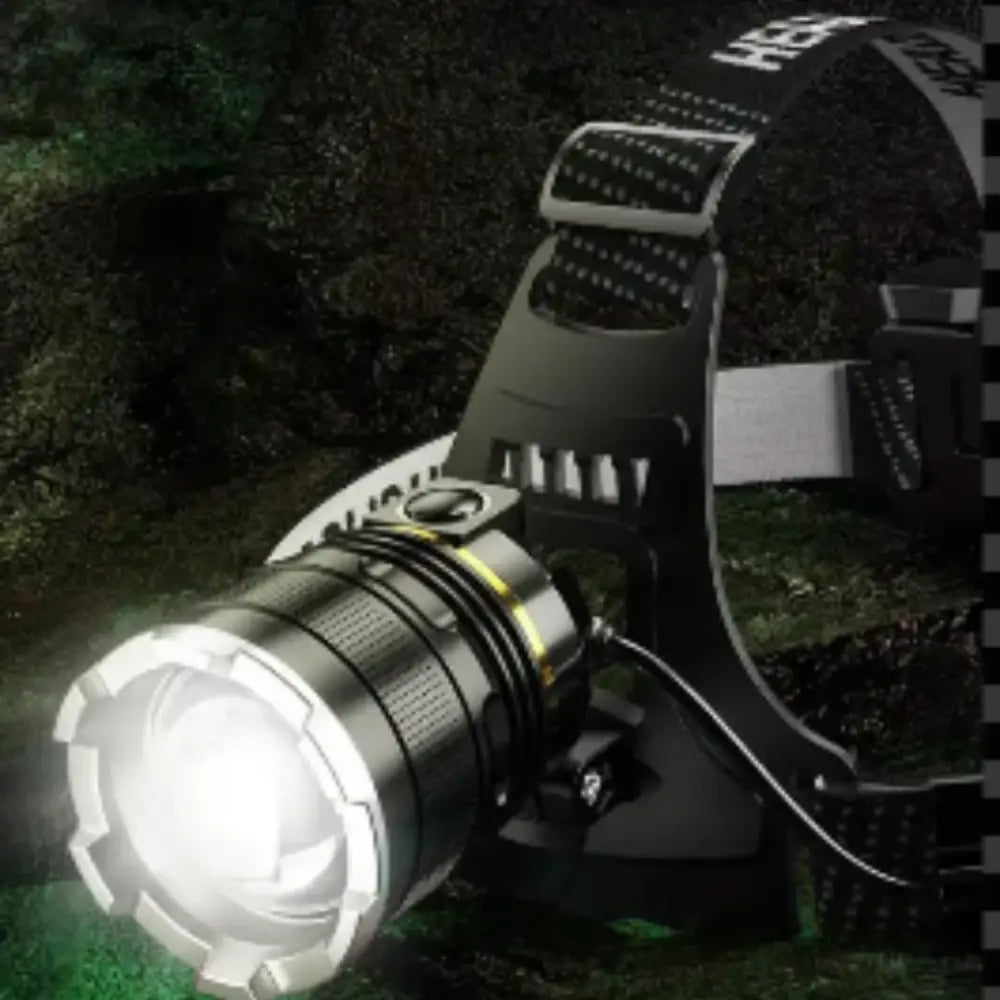 High-Power LED Headlamp for Outdoor Use - SS