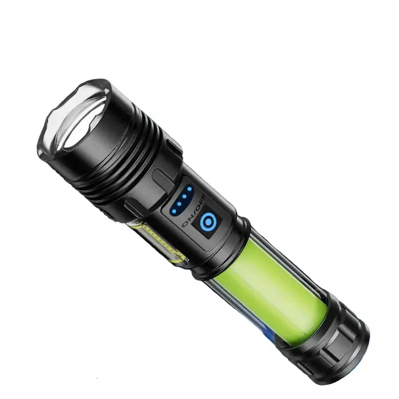 High Power Rechargeable LED Flashlight - SS