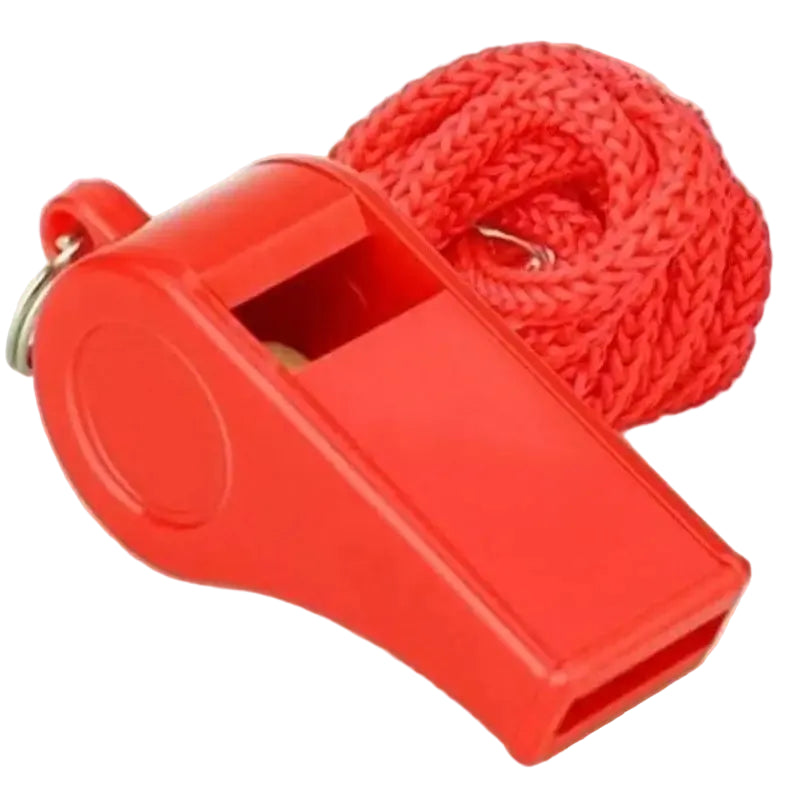 High Quality Black Whistle Referee Game Halter Whistle Outdoor Travel Hiking Whistle Suitable for Basketball Volleyball